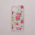 Funda móvil Rosas de Ensueño KARKASA en Crystal Shield transparente antigolpes con diseño floral de rosas rosas y hojas verdes
