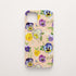 Funda móvil Sueño de Pensamientos KARKASA en Silk Touch rosa nude con diseño floral de pensamientos de colores.