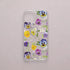 Funda móvil Sueño de Pensamientos KARKASA en Crystal Shield transparente antigolpes con diseño floral de pensamientos de colores