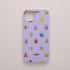 Funda KARKASA Silk Touch lila con patrón de escarabajos, polillas y libélulas coloridos con detalles tribales. Carcasa diseño boho nature.